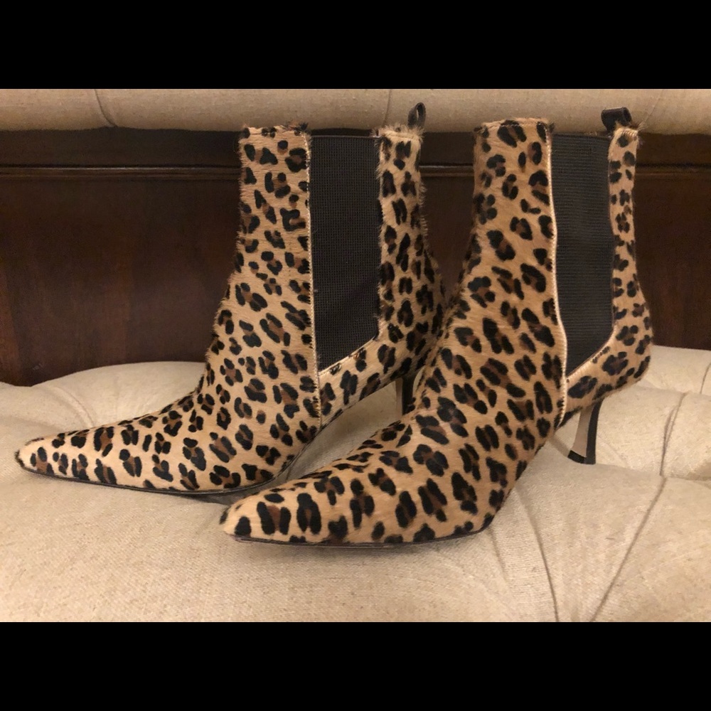 Lambertson Truex ponyhair booties